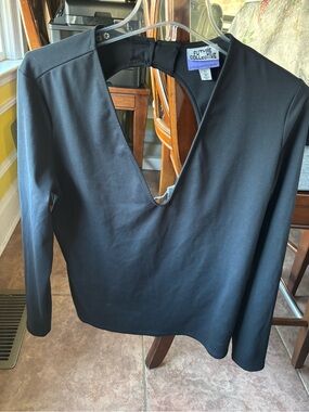 Future Collective Black Open Back Top